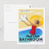 bureau voor toerisme coronavirus briefkaart (Voorkant / Achterkant)