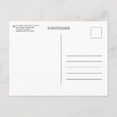 Bureau Wereldbol. Leraar Geografie. Cadeau sjabloo Briefkaart (Achterkant)