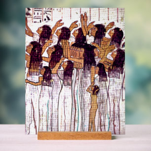 Bureaublad Acryl Egyptische Kunst Bord