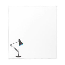 Bureaulamp met zwenkarm Notitieblokken
