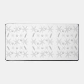 Bureaumat Abstract Sterren Grijs (Voorkant)