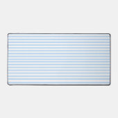 Bureaumat blauw & witte streep (Voorkant)