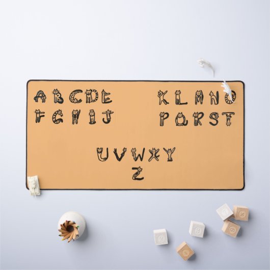 Bureaumat - Feline alfabet (Kindertafel)