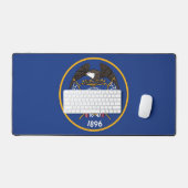 Bureaumat met vlag van Utah State, VS (Keyboard & Muis)