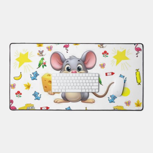 Bureaumat Muis Kaas Kat Vrachtwagens (Keyboard & Muis)