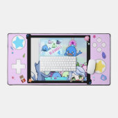 Bureaumat roze (Keyboard & Muis)