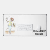 Bureaumat schoonmaakster (Keyboard & Muis)