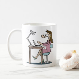 Bureaumedewerker Koffiemok