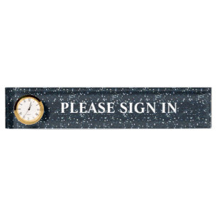 Bureaupodium Naambord op Maat