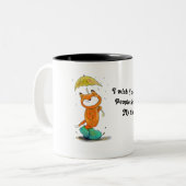Bureaux de disques amusants Coffee Mug (Devant gauche)