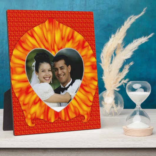 Bured Heart Photo Lijst Fotoplaat (Zijkant)