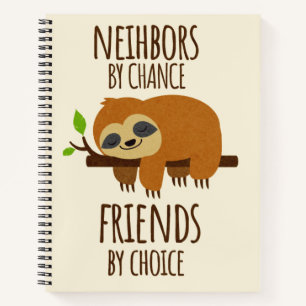 Buren door Toeval Vrienden door Keuze Bestie Notitieboek