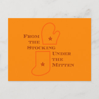 Buren zeggen Hi Briefkaart