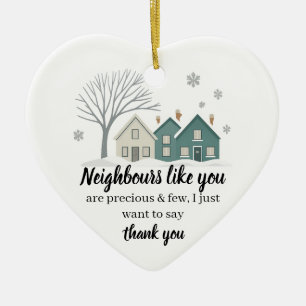 Buren zoals jij Ornament Bedankt Kerstmis