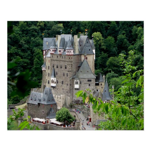 Burg Eltz castle, Duitsland Perfect Poster (Voorkant)