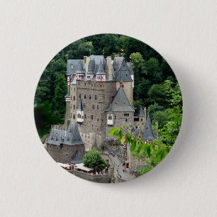 Burg Eltz castle, Germany Ronde Button 5,7 Cm