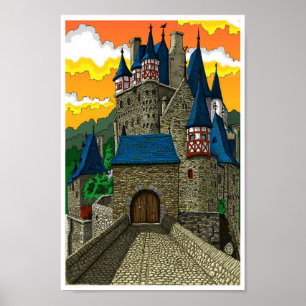 Burg Eltz Poster