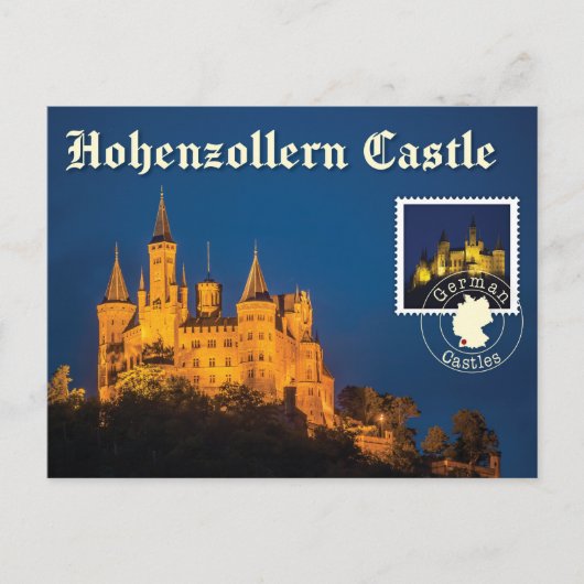 Burg Hohenzollern  Briefkaart (Voorkant)