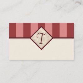 Burgandy & Pink Wedding Gift Registry Kaarten