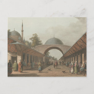 Burgas Ottoman Turk Market in Bulgarije Briefkaart