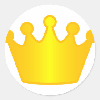 Burgemeester van ... ronde sticker