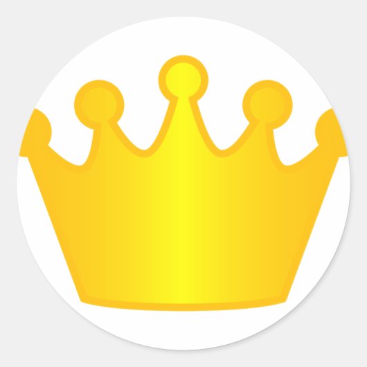 Burgemeester van ... ronde sticker (Voorkant)