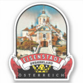 Burgenland Eisenstadt Österreich Souvenir Sticker (Voorkant)