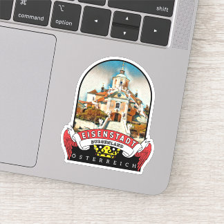 Burgenland Eisenstadt Österreich Souvenir Sticker