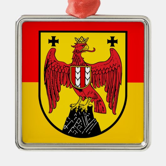 Burgenland Metalen Ornament (Voorkant)