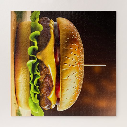 Burger 676 Piece Puzzle Legpuzzel (Horizontaal)
