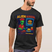 Burger Aliens - T-Shirt (Devant)