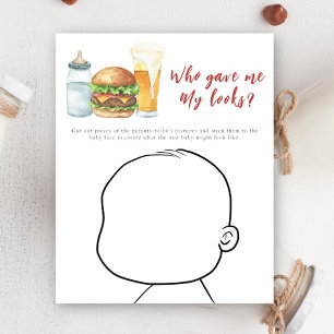 Burger baby shower - Wie gaf me mijn uiterlijk?