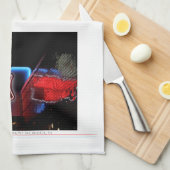 Burger Bar Bristol Virginia Theedoek (Quarter Fold)