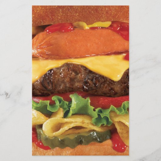burger briefpapier (Voorkant)