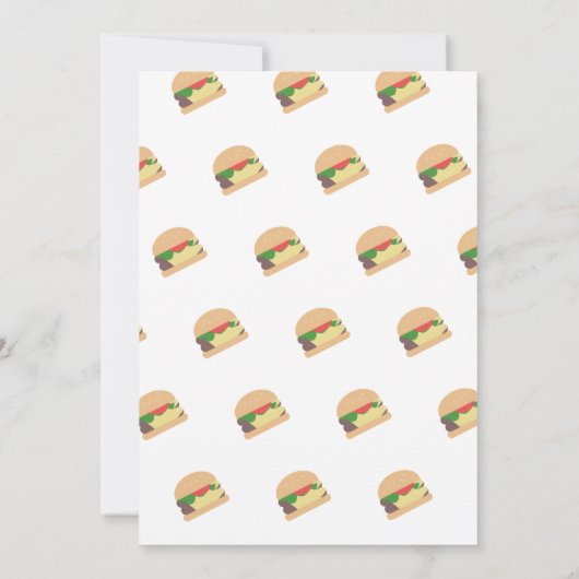 Burger Brunch Graduation Invitation (Dos)