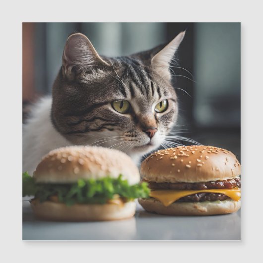 Burger Buddy - kattenkunst (Voorkant)