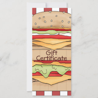 Burger Cadeaubon