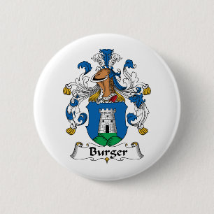 Burger Family Crest Ronde Button 5,7 Cm