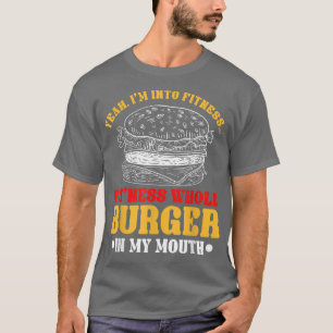 Burger Fitness Fast Food Hamburger Lovers T-shirt