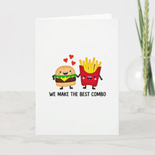 Burger Frites Liefdes Combo Kaart
