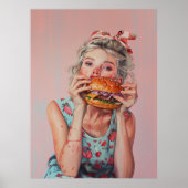 Burger Girl Poster (Voorkant)