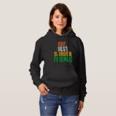Burger Hamburger BBF Best Burger Friends Hoodie (Voorkant volledig)