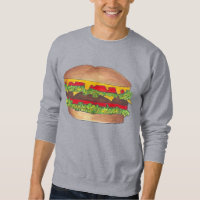 Burger Hamburger Cheeseburger Sweatshirt