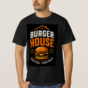 🍔 Burger House Grill Restaurant Personeel 🍟 T-shirt