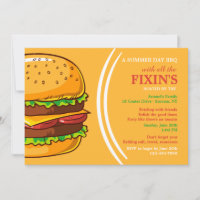 Burger Invitation