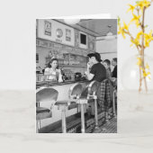 Burger Joint uit 1940 Kaart (Gele Bloem)