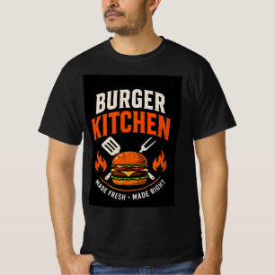 🍔 Burger Keuken Grill Restaurant Personeel 🍟 T-shirt