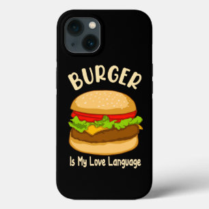 Burger Liefdestaal iPhone 13 Hoesje