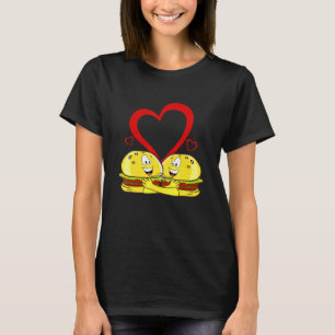 Burger Love Junk Food Sandwich Hamburger Fast T-shirt