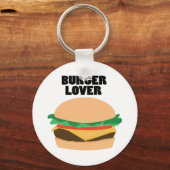 Burger Lover Sleutelhanger (Voorkant)